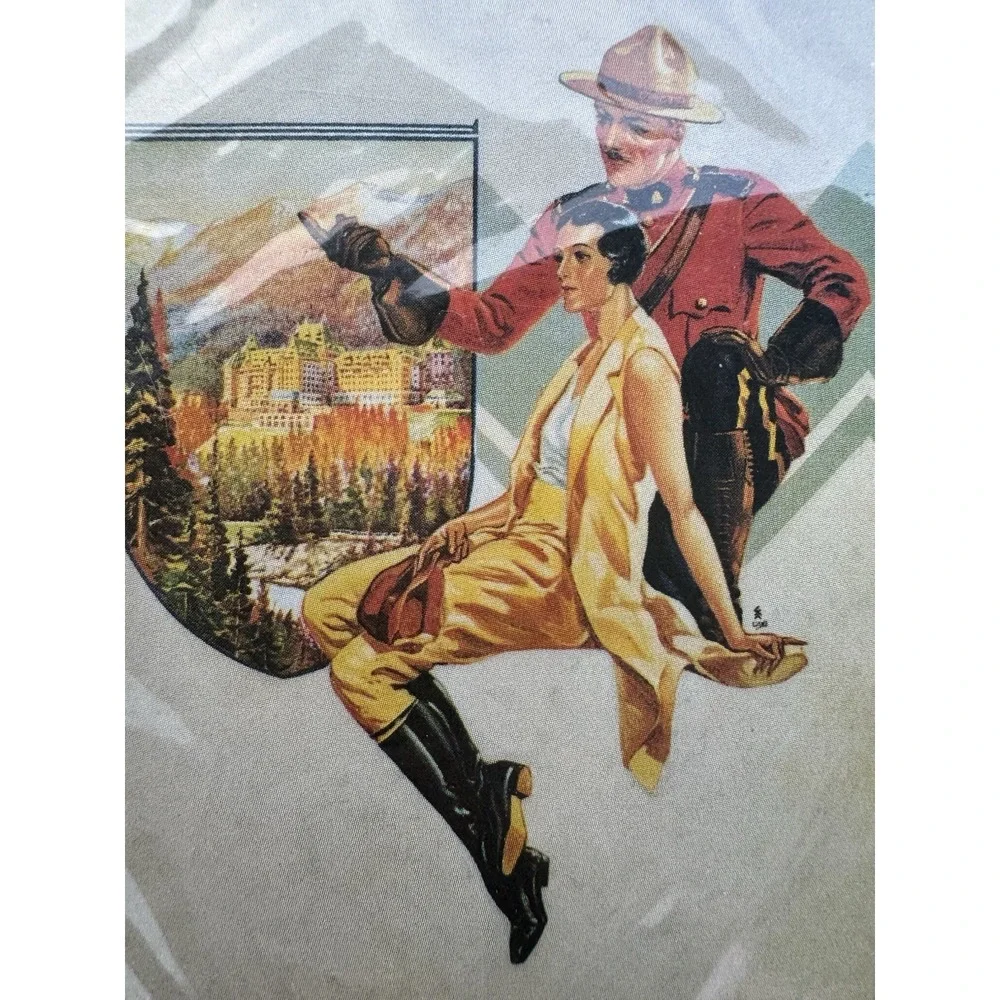 Vintage Canadian Pacific Playing Cards Sealed Rockies Souvenir‎ Deck